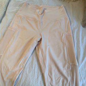 Aerie light pink leggings worn once